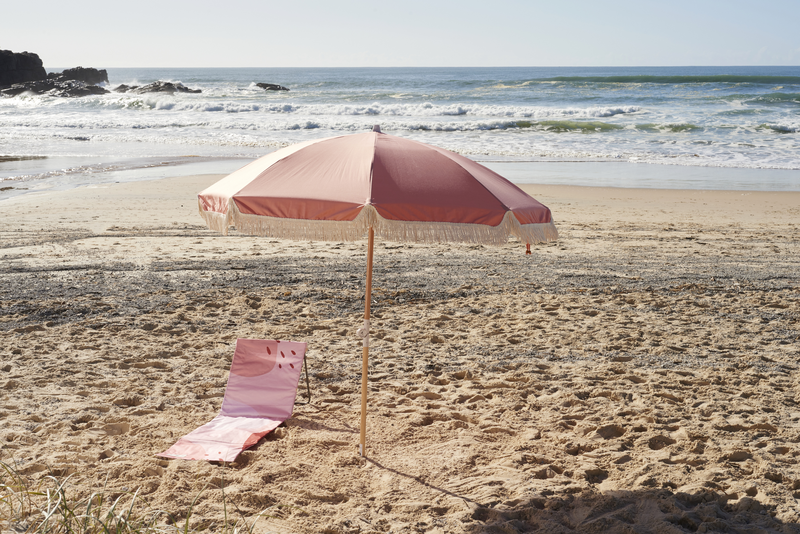 Beach Umbrella - Cable Beach Pink