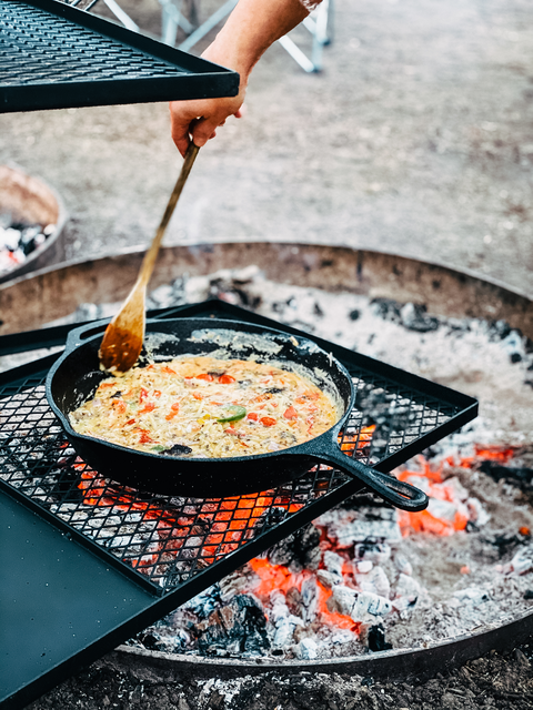 Campfire Cooking Grill Combo