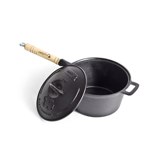 3 Quart Cast Iron Saucepan