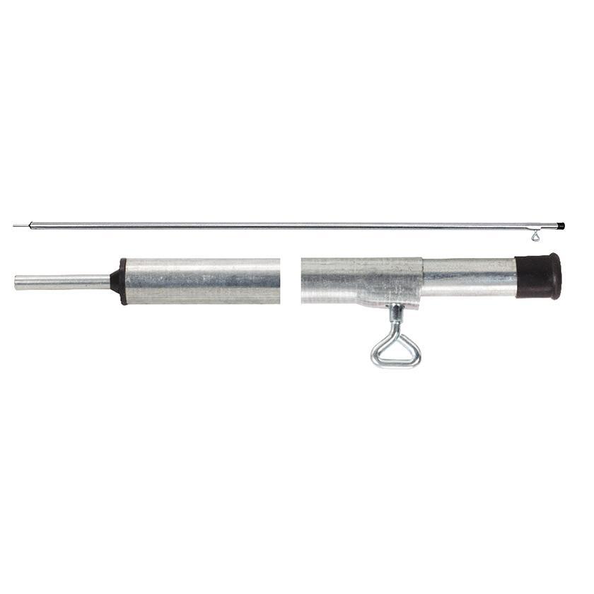 Galvanised Tent Pole with Tee Nut - 230CM