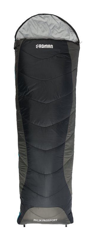 Palm Passport -5°C Sleeping Bag - Black & Charcoal