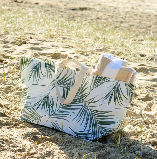 Beach Tote - Palm Cove Green