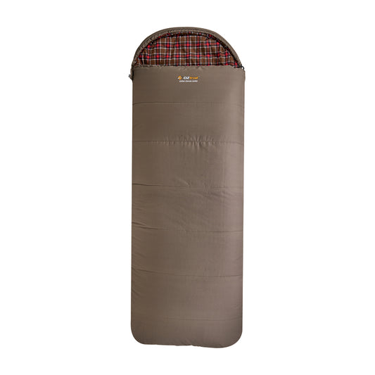 Cotton Canvas Jumbo Hooded -7°C Sleeping Bag