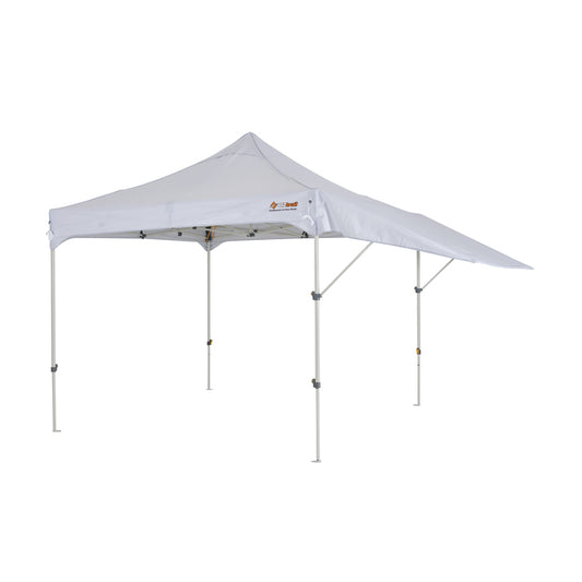 Commercial Deluxe 3.0 Flexi Shade Gazebo - White