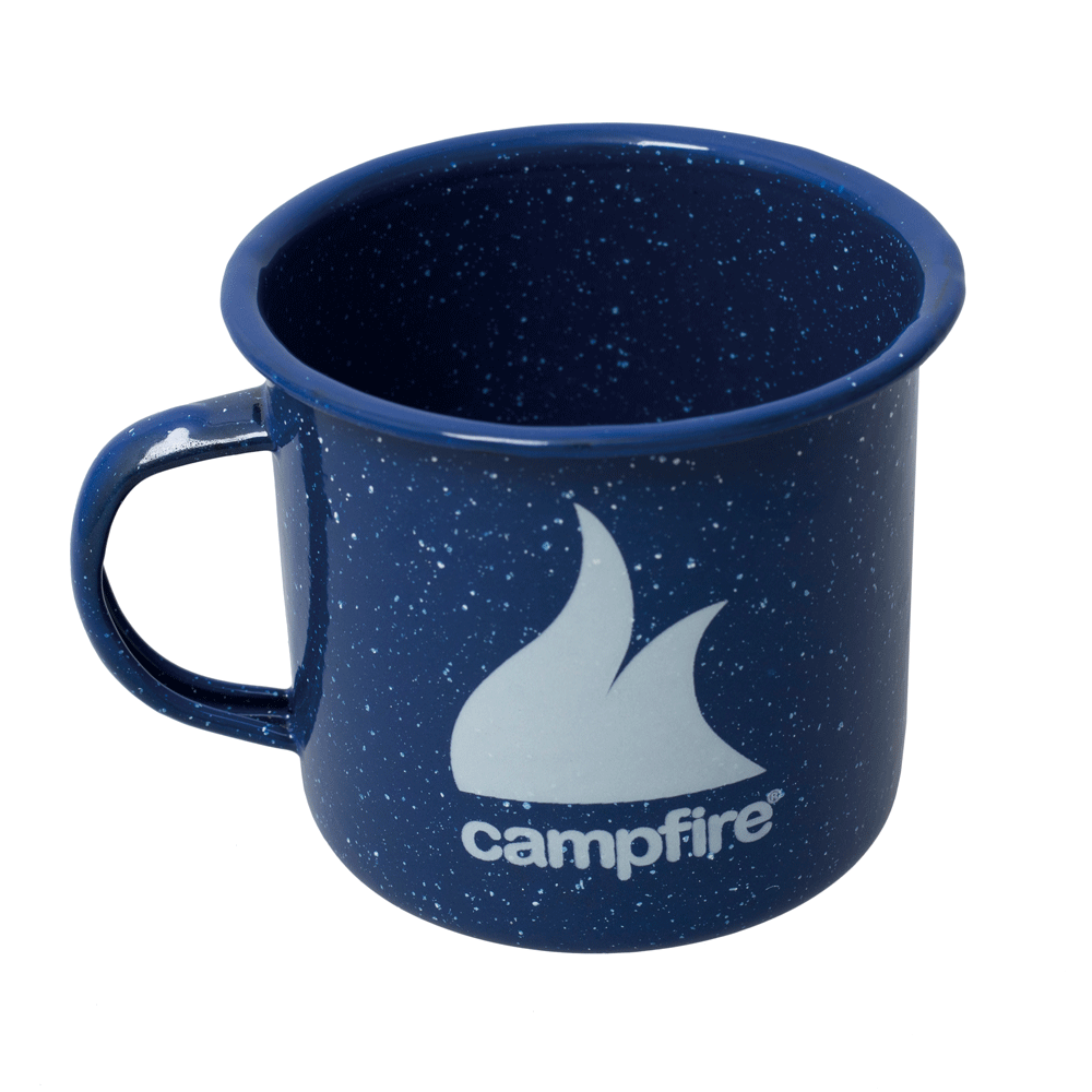 9cm Enamel Mug - Navy