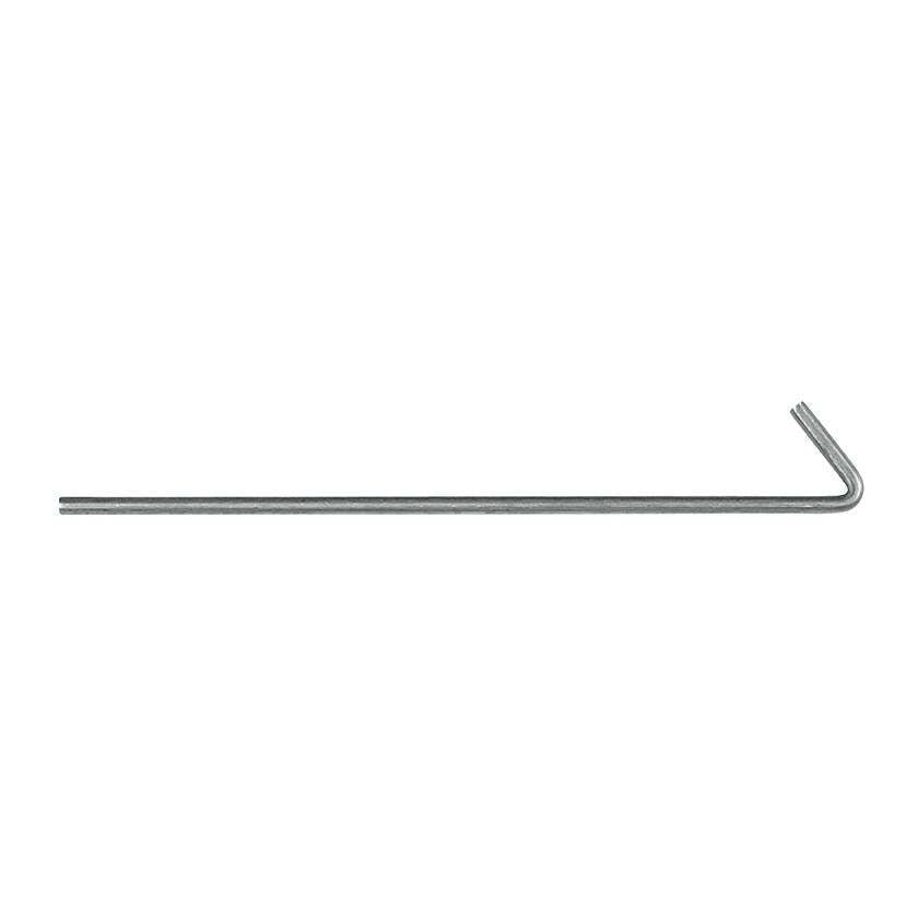 Galvanised Steel Tent Pegs (Pack of 10) - 175 x 4MM