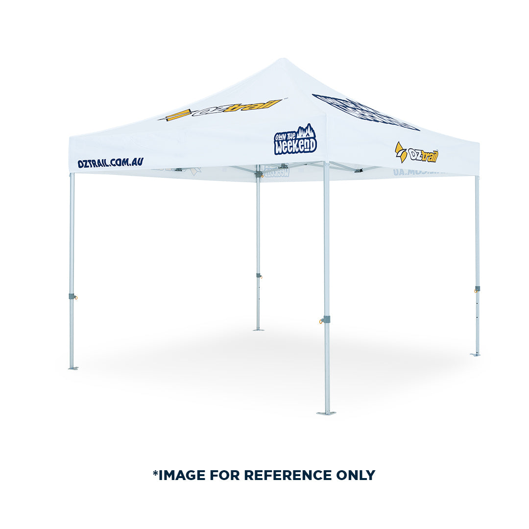 Commercial Pro Aluminium 3.0 Gazebo - Custom Printed