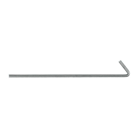 Galvanised Steel Tent Pegs (Pack of 10) - 225 x 6MM