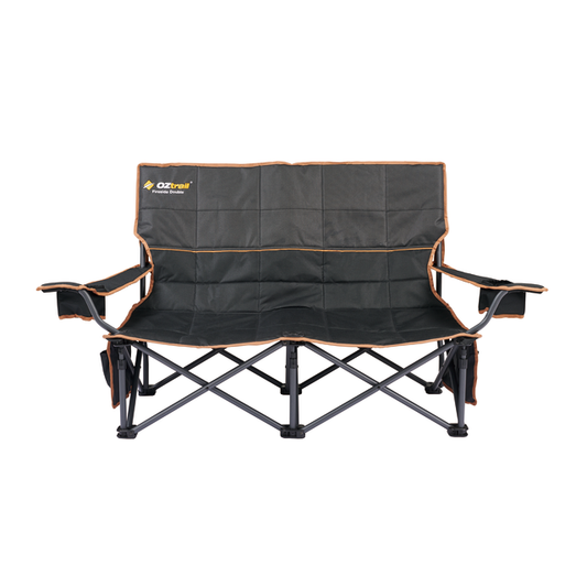 Fireside Double Chair - Black