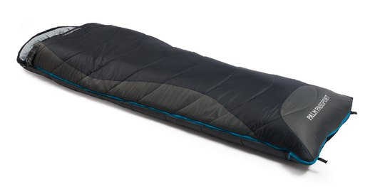 Palm Passport -5°C Sleeping Bag - Black & Charcoal