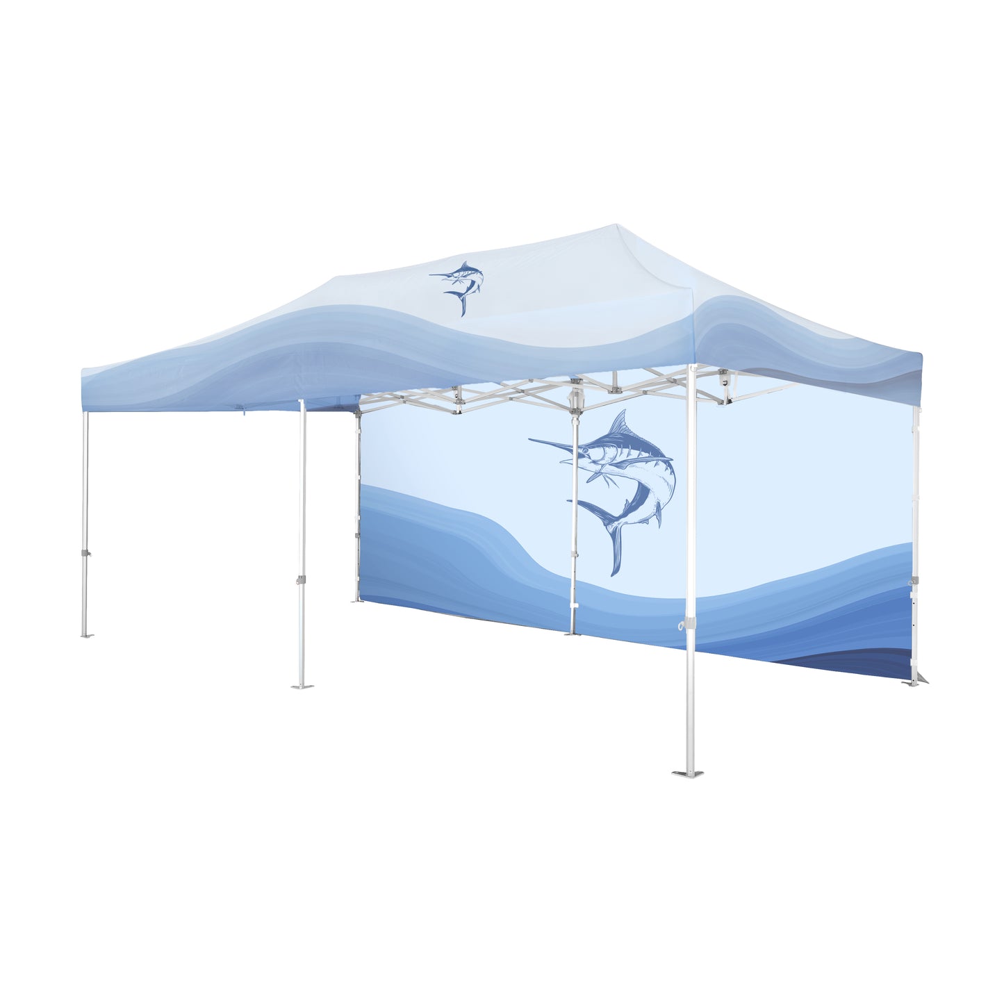 Commercial Pro Aluminium 6.0 Gazebo - Custom Printed