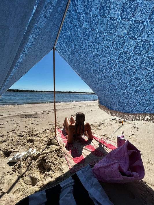 Beach Tent - Bells Beach Blue