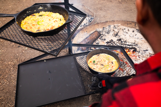 Campfire Cooking Grill Combo