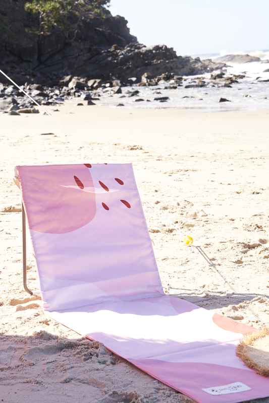 Beach Mat Chair - Cable Beach Pink