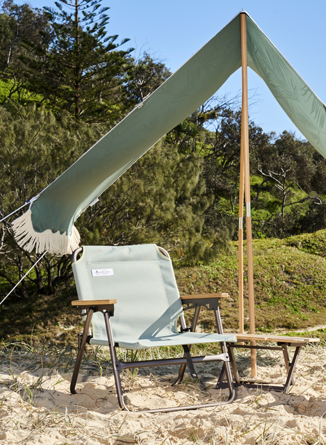 Beach Low Rise Chair - Palm Cove Green