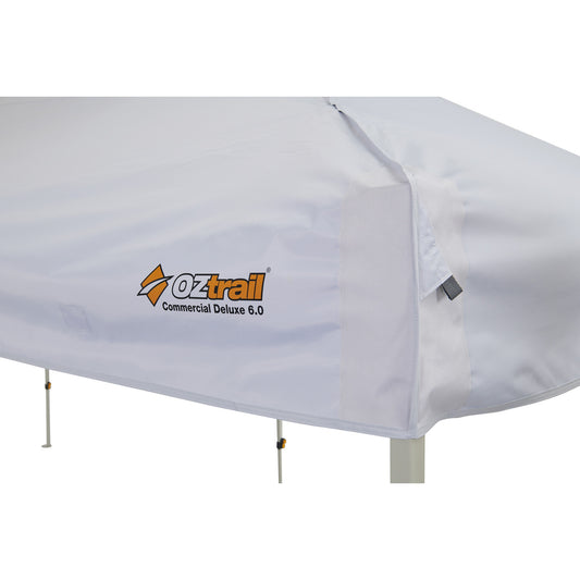 Commercial Deluxe 6.0 Gazebo - White