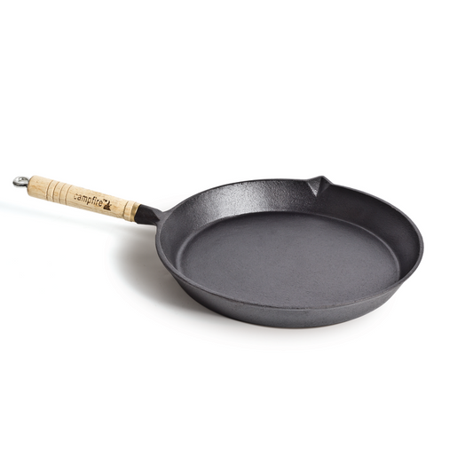 Round Frying pan - Solid Handle 25cm