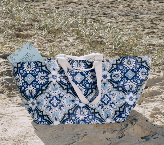 Beach Tote - Bells Beach Blue