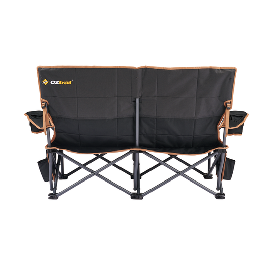 Fireside Double Chair - Black