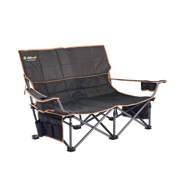 Fireside Double Chair - Black