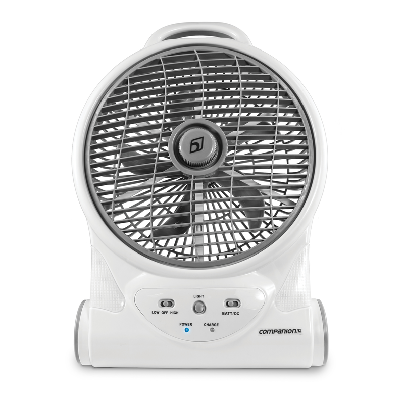 Aerobreeze Lithium Powered 25cm Fan