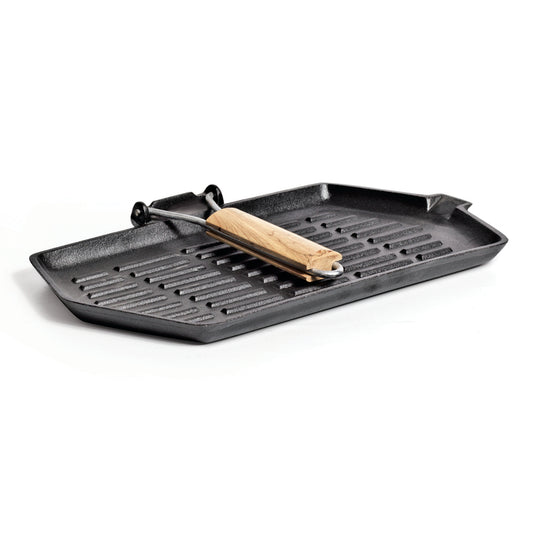 Folding Frying Grill Pan - Rectangular