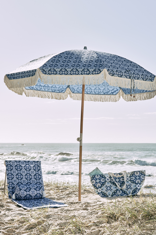 Beach Umbrella - Bells Beach Blue