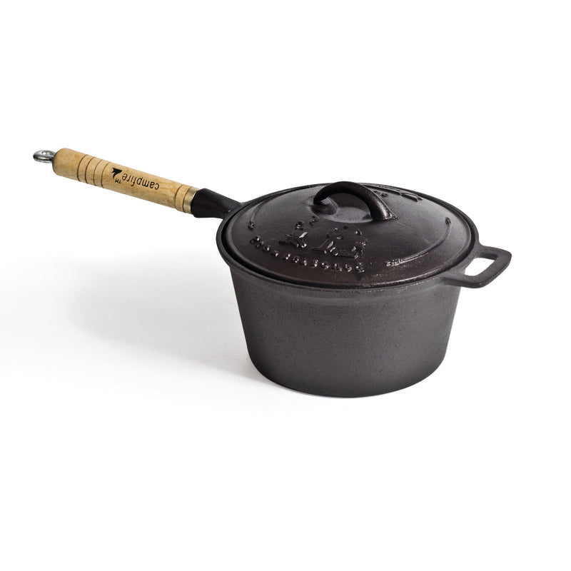 3 Quart Cast Iron Saucepan