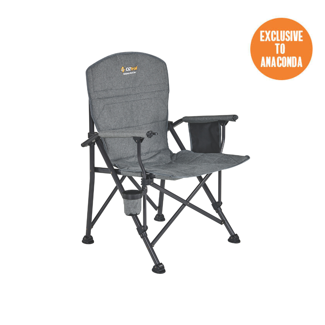 OZtrail Getaway Hard Arm Chair