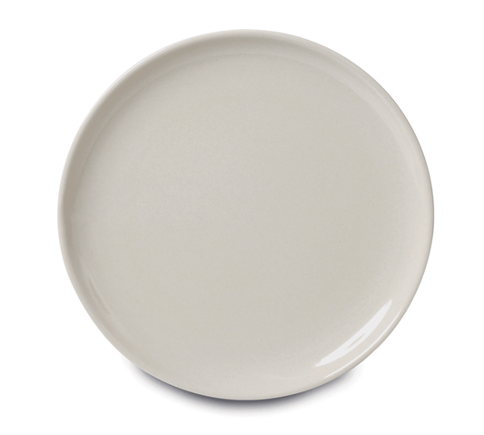 20cm Bamboo Plate - Cream