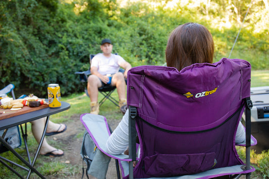 Cooler Arm Chair - Purple