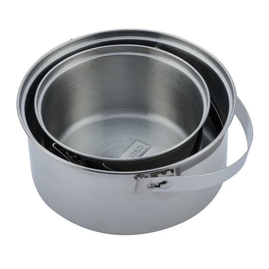 Stainless Steel Pot Set - 4 Piece