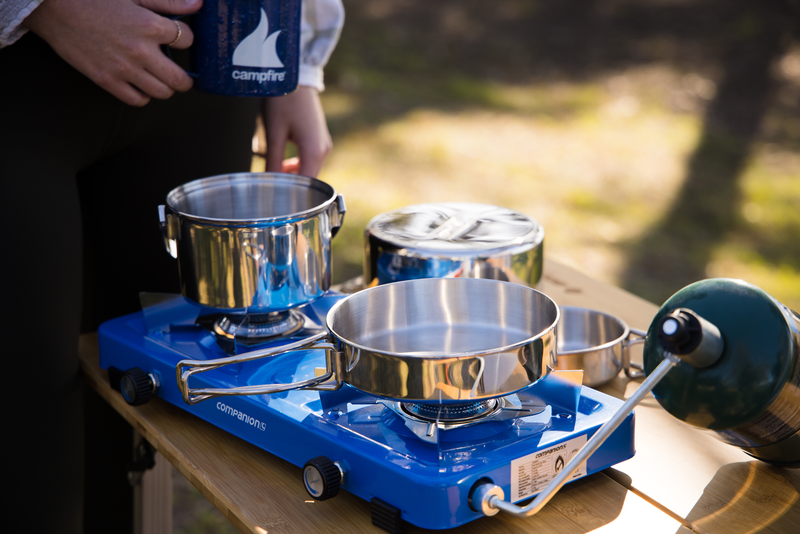 6pc Stainless Steel Pot Set