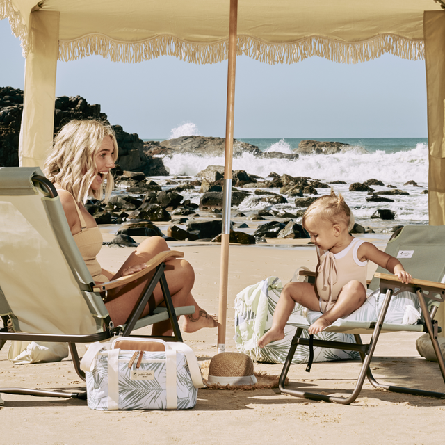 Beach High Back Chair - Palm Cove Green