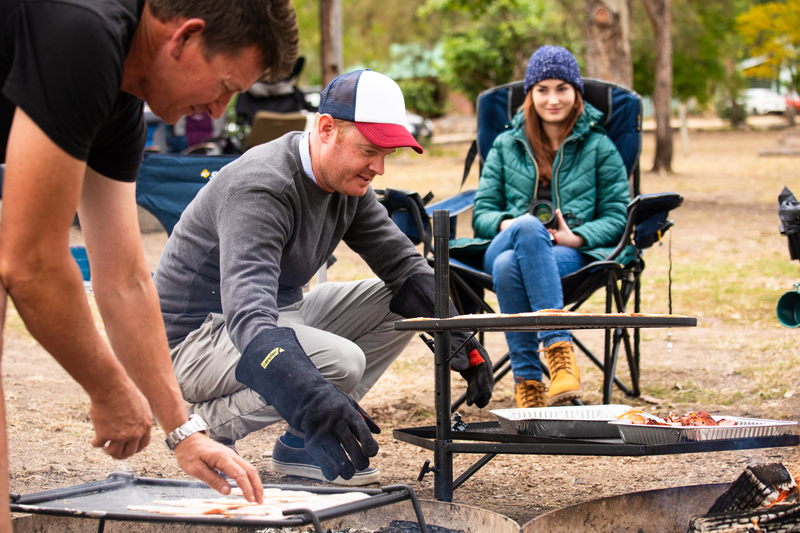 Campfire Cooking Grill Combo