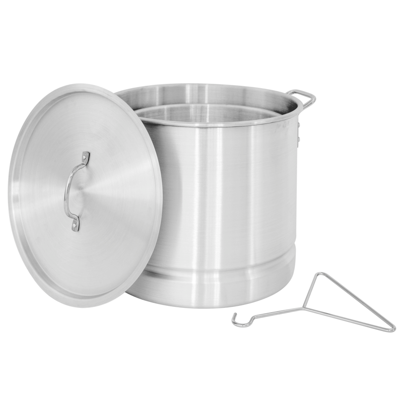 30L Aluminium Stockpot & Basket