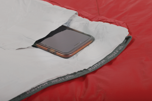 Palm I +10°C Sleeping Bag - Fiery Red